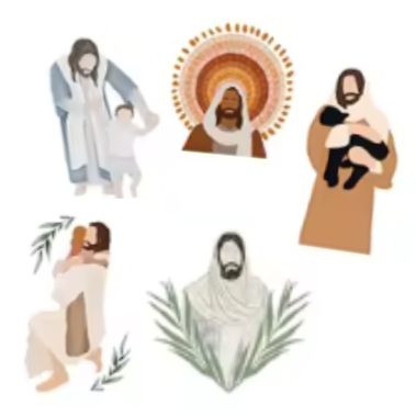 Pegatinas cristianas